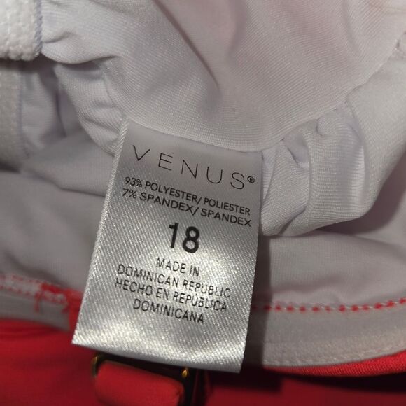 Venus Halter Wrap Tankini Swimsuit Top Size 18 - Picture 6 of 6